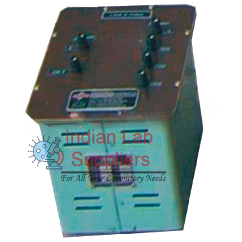 2 KVA / 230 V primary - 230 V Secondary  single Phase Transformer with tappings at 50% & 86.6 % on both sides.